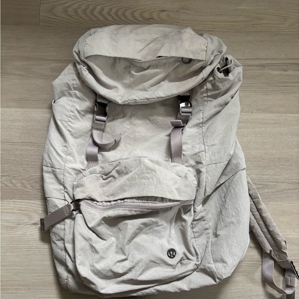 Lululemon Athletica Cream Backpack